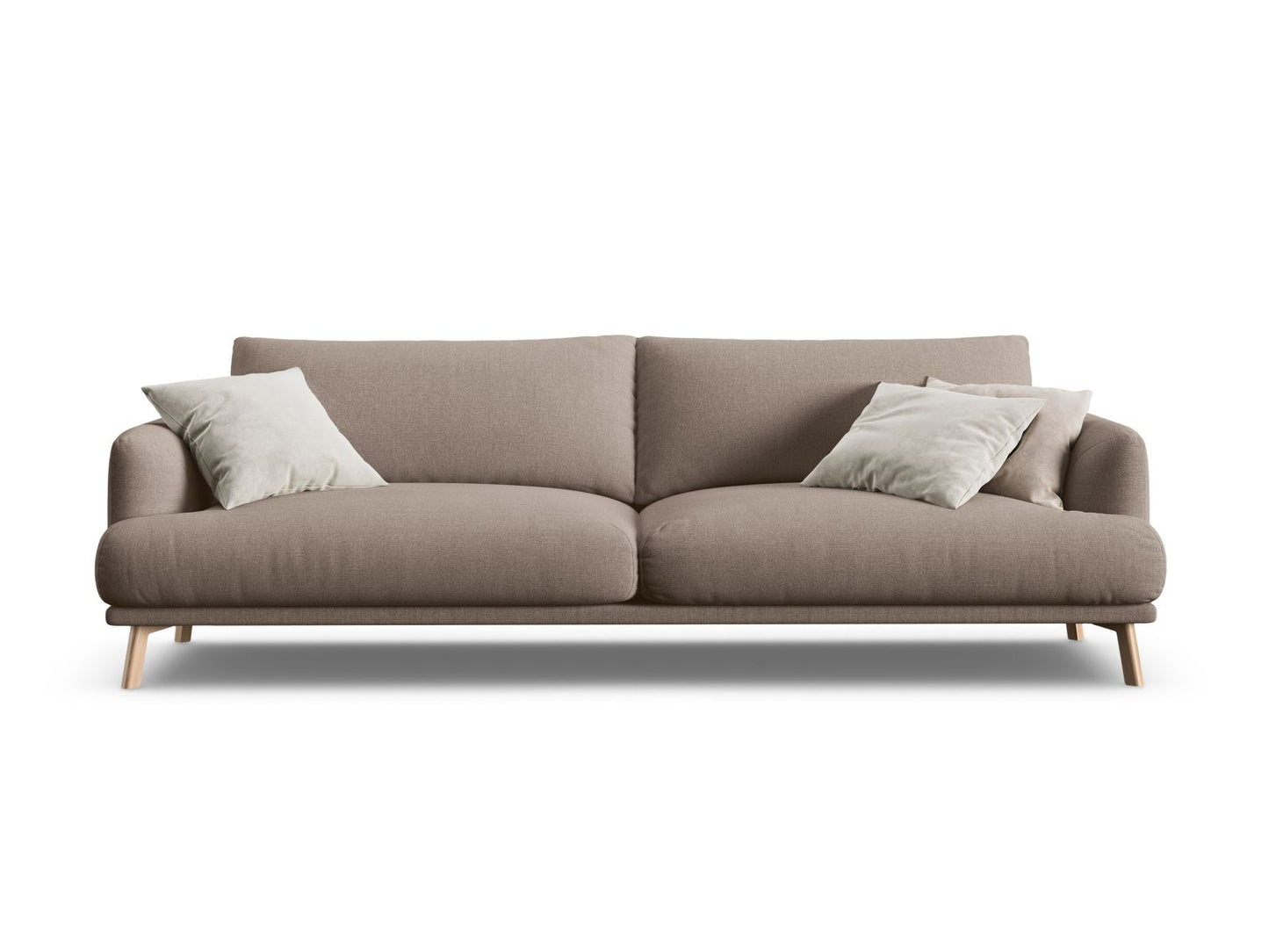 Naomi Sofa — Cappuccino / 4 Seats