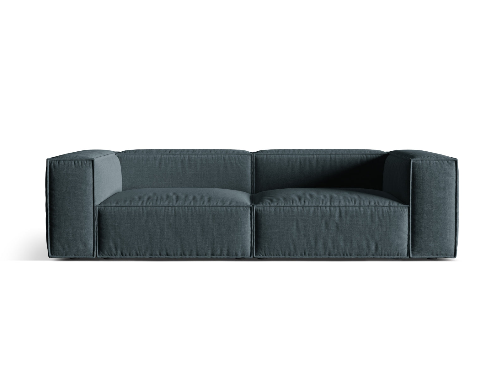 Nuria Sofa, 4 Seats, 250x110 cm — Deep Petrol