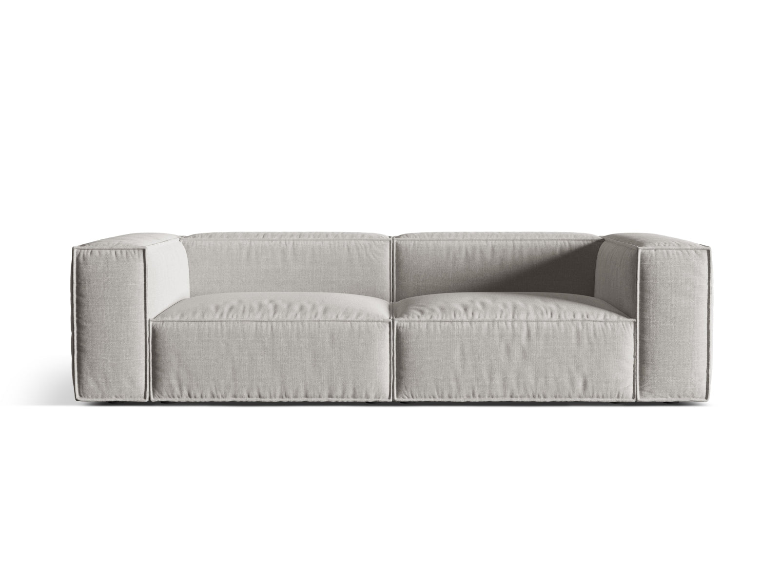 Nuria Sofa, 4 Seats, 250x110 cm — Light Grey