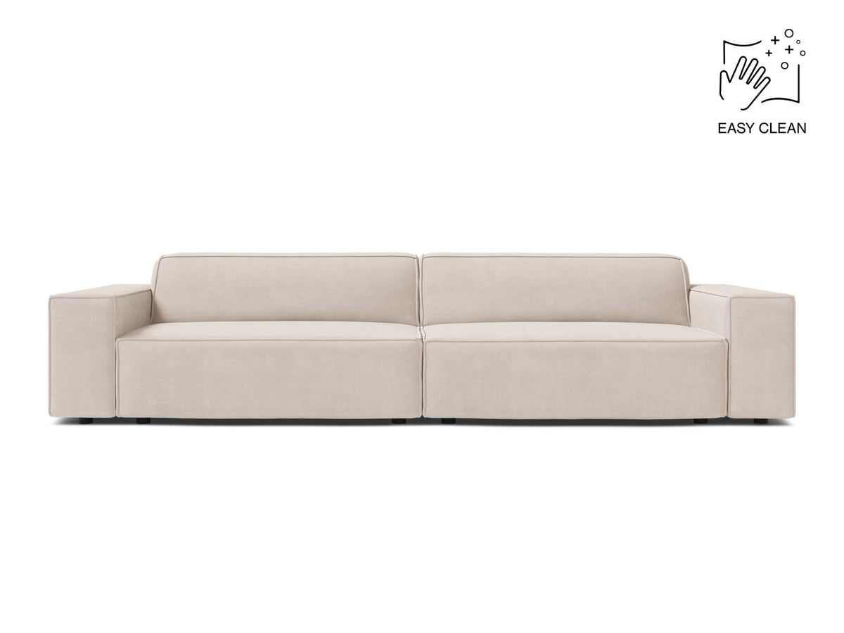 Jodie Modular Sofa, 4 Seats, 244x99 cm — Light Beige