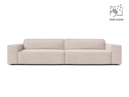 Sofa Samt Beige Jodie — Light Beige
