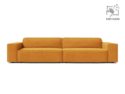 Sofa Samt Beige Jodie — Yellow