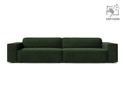 Sofa Samt Beige Jodie — Bottle Green
