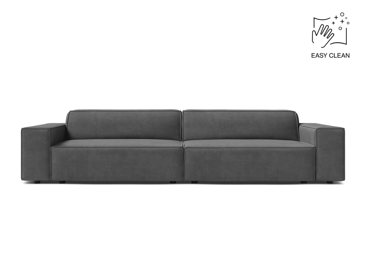 Jodie Modular Sofa, 4 Seats, 244x99 cm — Grey
