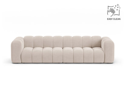 Sofa Samt Beige Lupine — Light Beige