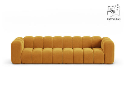 Sofa Samt Beige Lupine — Yellow