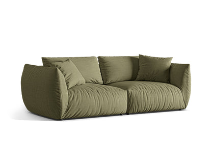 Sofa Strukturstoff Light Green Chris — Detailansicht