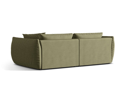 Sofa Strukturstoff Light Green Chris — Maße und Details