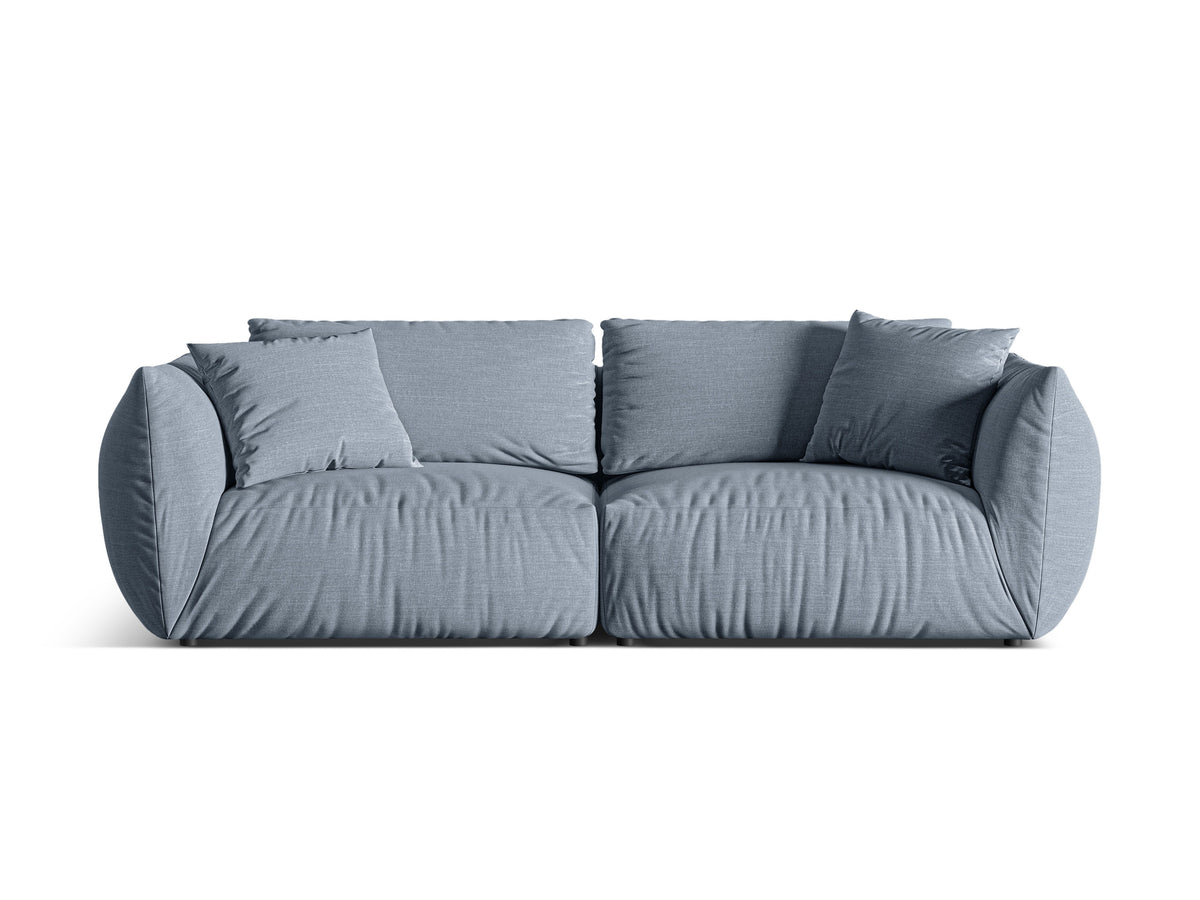 Chris Modular Sofa, 4 Seats, 260x100 cm — Muted Blue