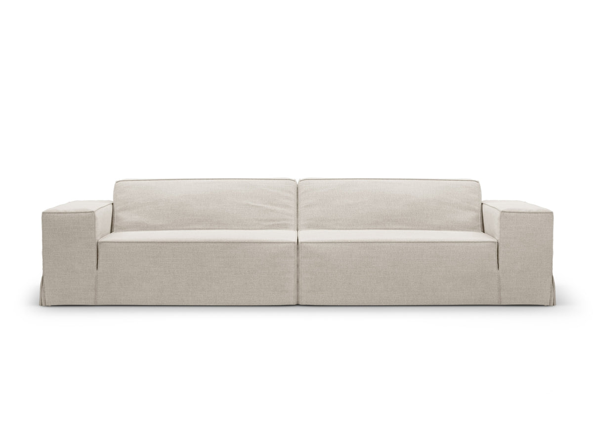 Jodie Modular Sofa, 4 Seats, 244x99 cm — Natural