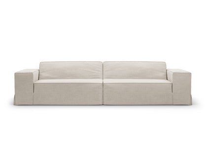 Sofa Strukturstoff Beige Jodie — Natural