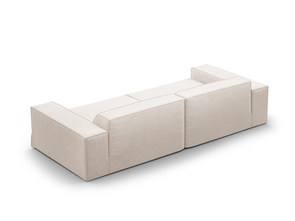 Sofa Strukturstoff Beige Jodie — Ansicht 4