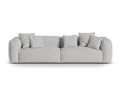 Sofa Bouclé Anthrazit Martina — Silver