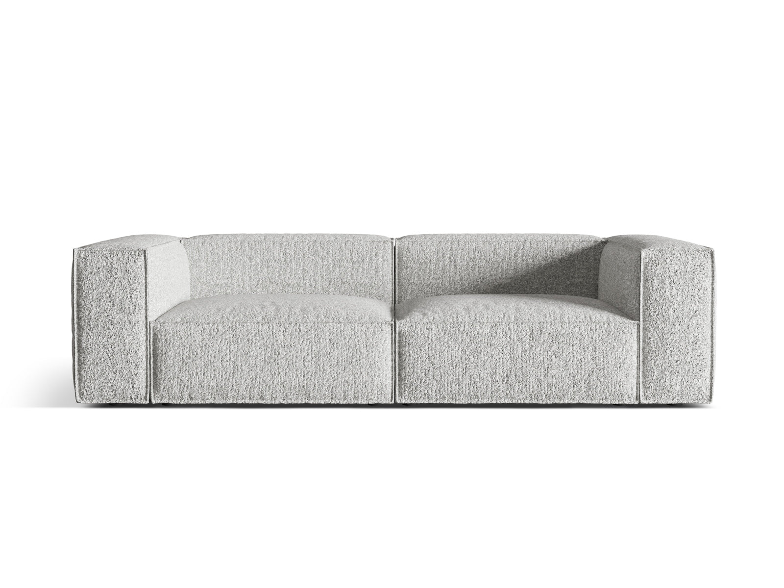 Nuria Sofa, 4 Seats, 250x110 cm — Silver