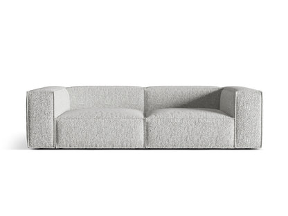 Sofa Bouclé Anthrazit Nuria — Silver