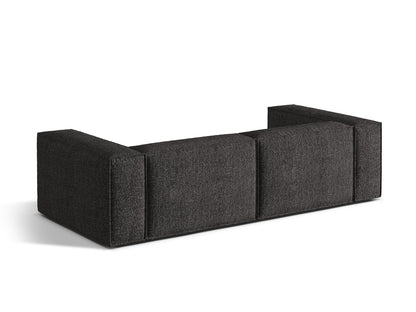 Sofa Bouclé Anthrazit Nuria — Detailansicht