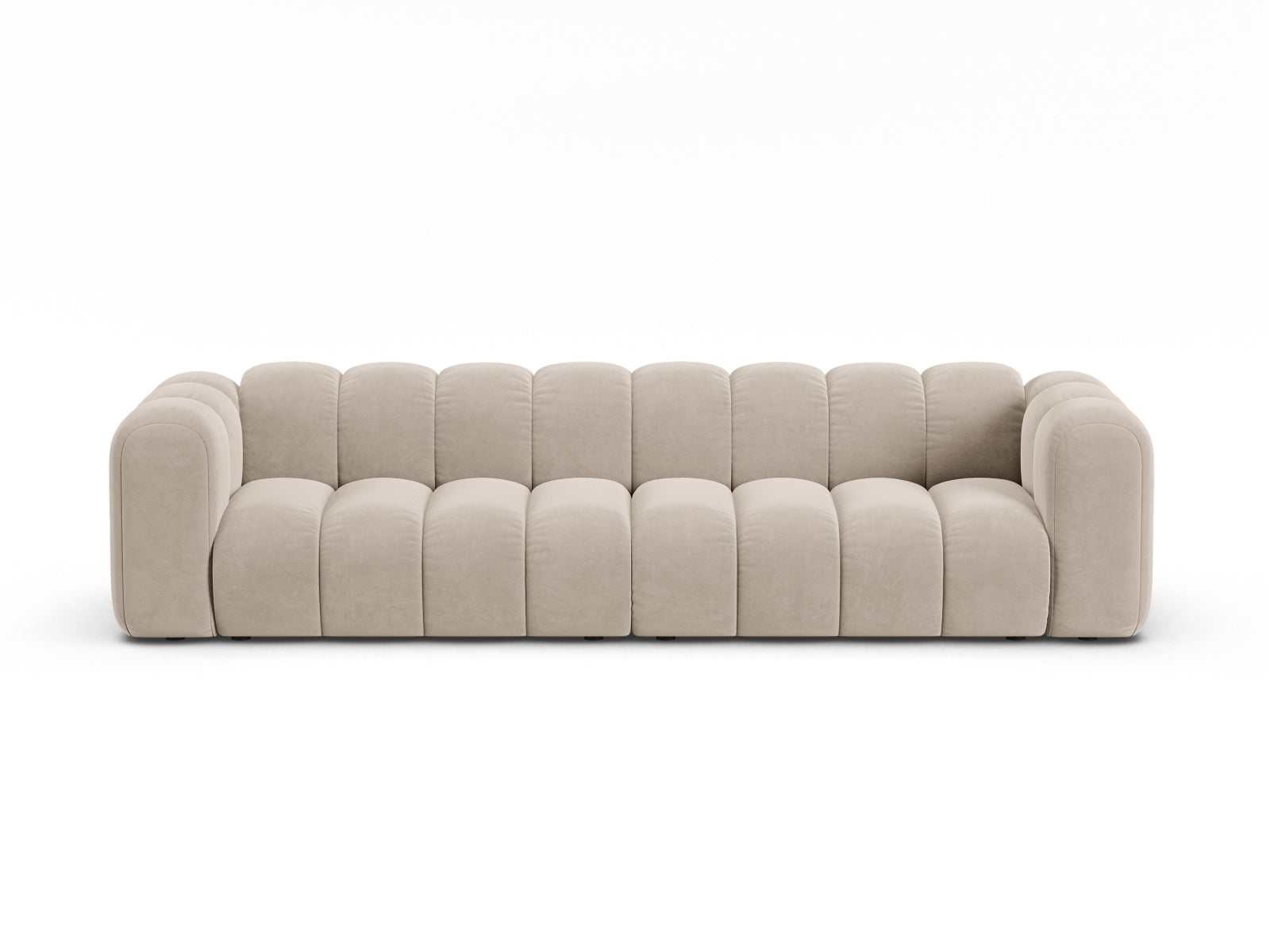 Sofa Samt Beige Lupine — Beige