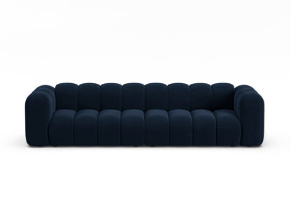 Sofa Samt Beige Lupine — Royal Blue