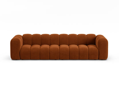 Sofa Samt Beige Lupine — Terracotta