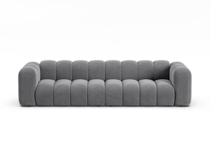 Sofa Samt Beige Lupine — Grey
