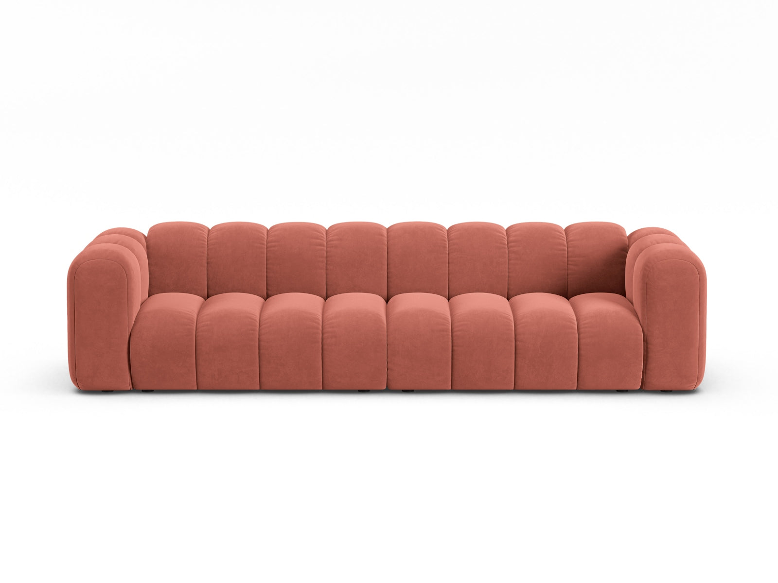 Lupine Modular Sofa, 4 Seats, 290x95 cm — Coral