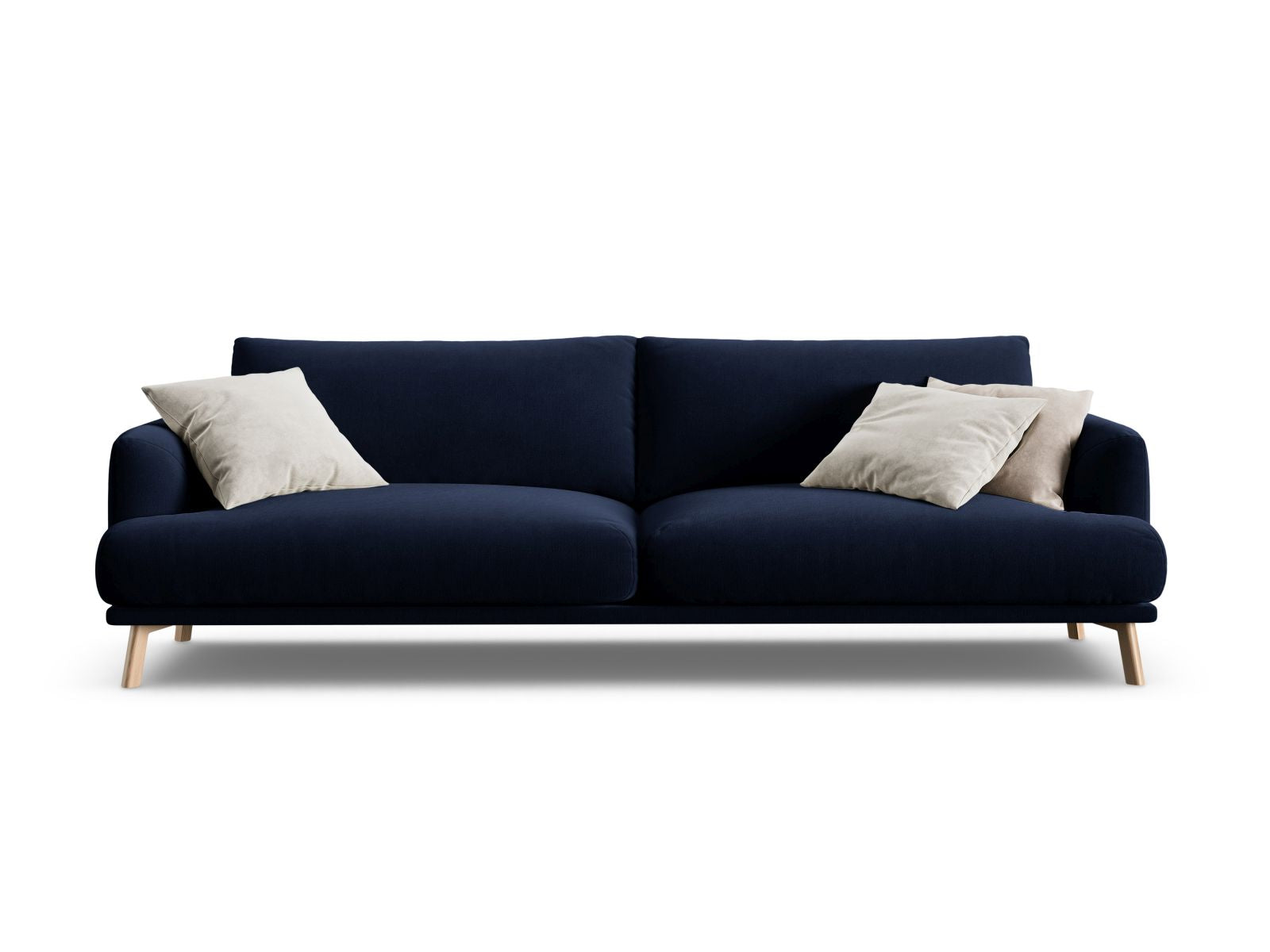 Naomi Sofa, 4 Seats, 230x95 cm — Royal Blue
