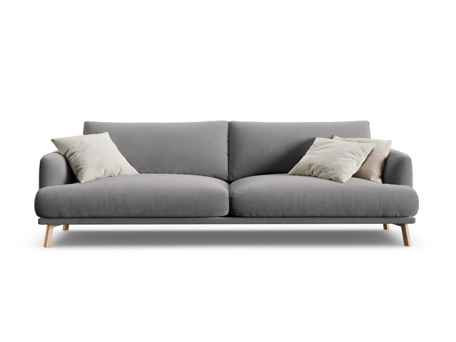 Naomi Sofa, 4 Seats, 230x95 cm — Grey