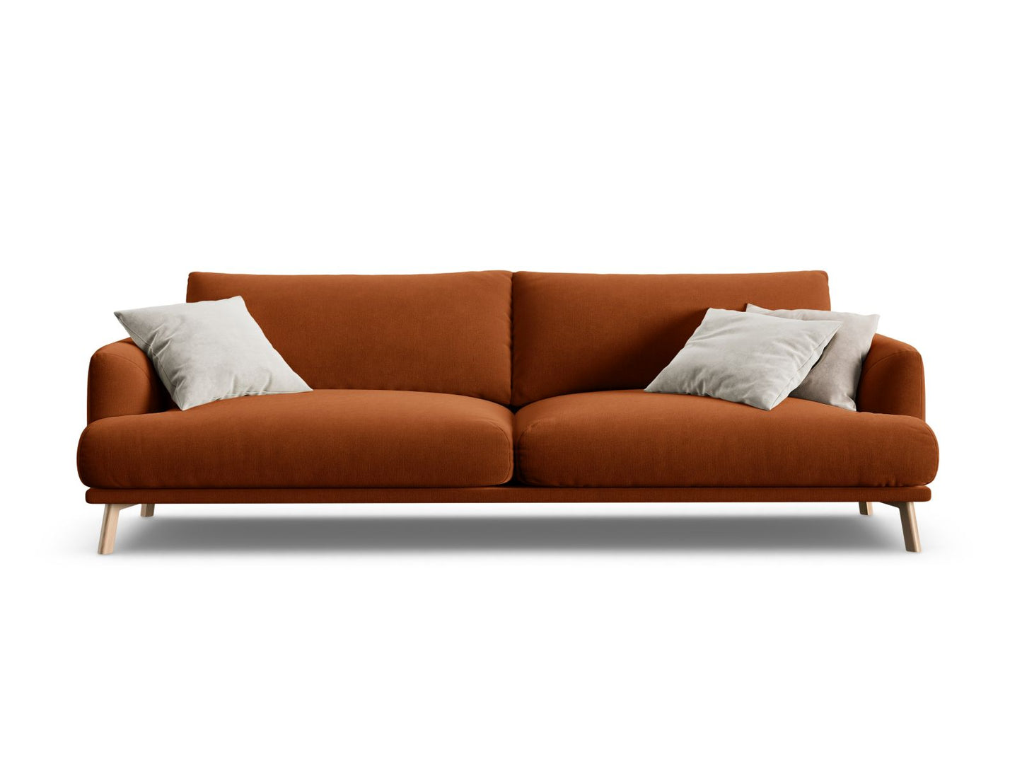 Naomi Sofa — Terracotta / 4 Seats