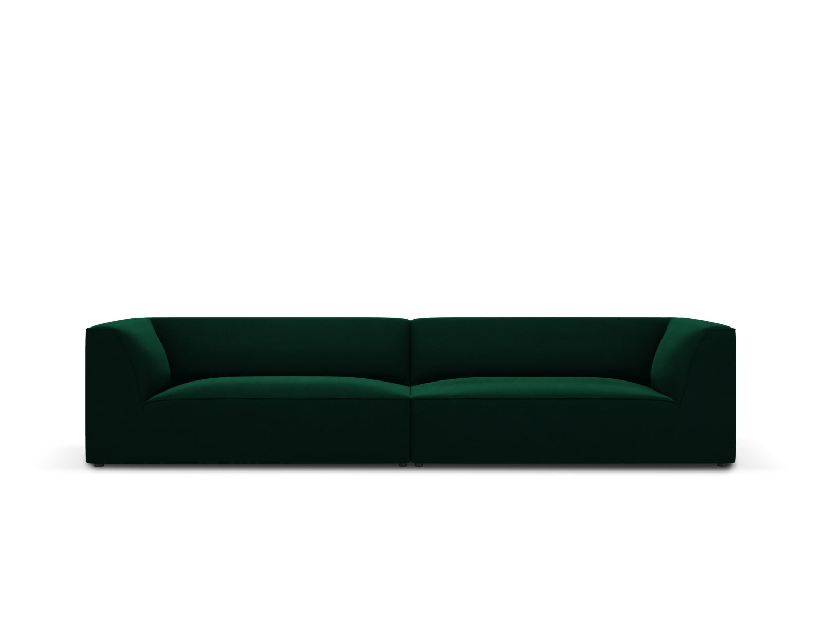 Ruby Sofa, 4 Seats, 302x93 cm — Bottle Green