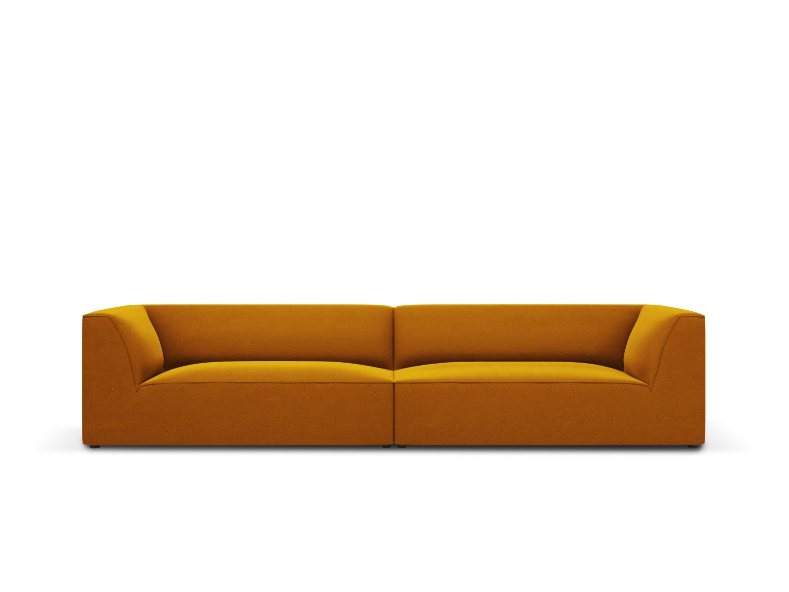 Ruby Sofa, 4 Seats, 302x93 cm — Yellow
