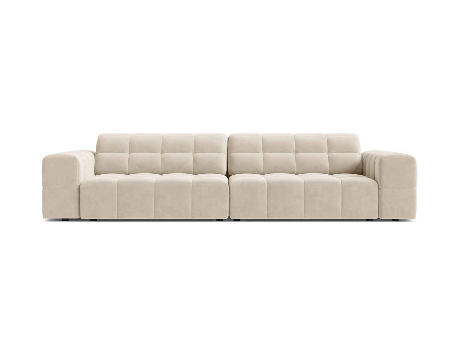 Jennifer Sofa, 4 Seats, 252x102 cm — Light Beige