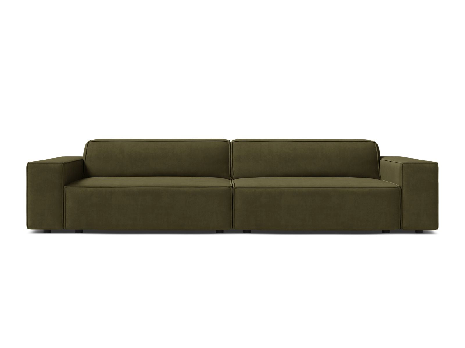 Jodie Modular Sofa, 4 Seats, 244x99 cm — Green