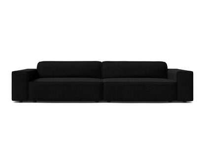 Sofa Samt Schwarz Jodie — Black