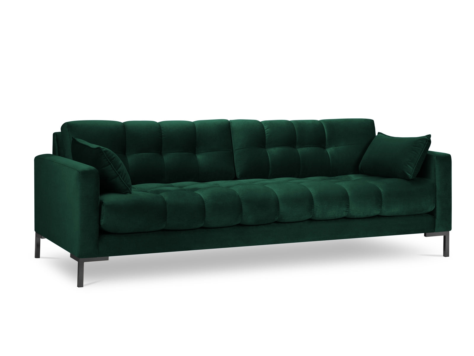Mamaia Sofa, 4 Seats, 217x96 cm — Bottle Green