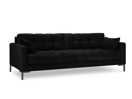 Mamaia Sofa, 4 Seats, 217x96 cm — Black