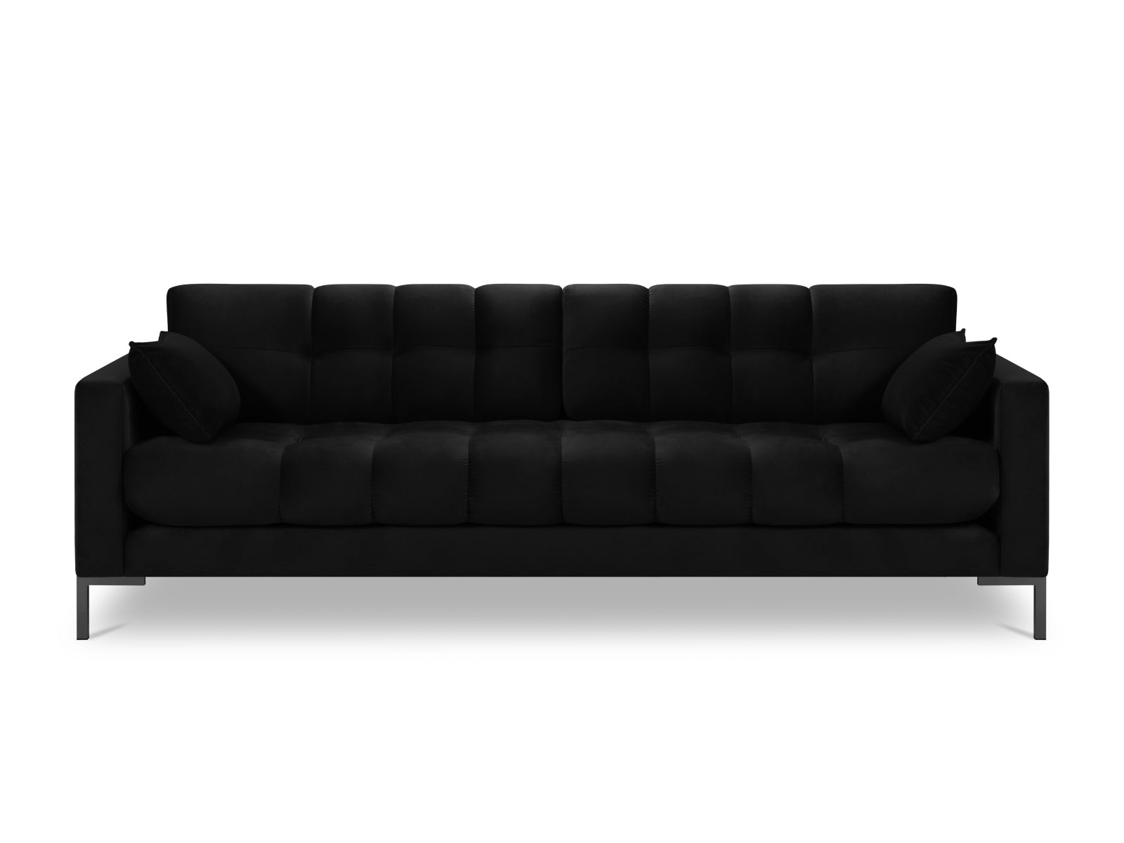 Sofa Samt Schwarz Mamaia — Black