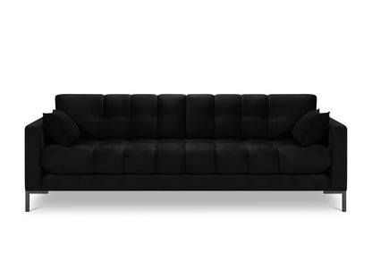 Sofa Samt Schwarz Mamaia — Black