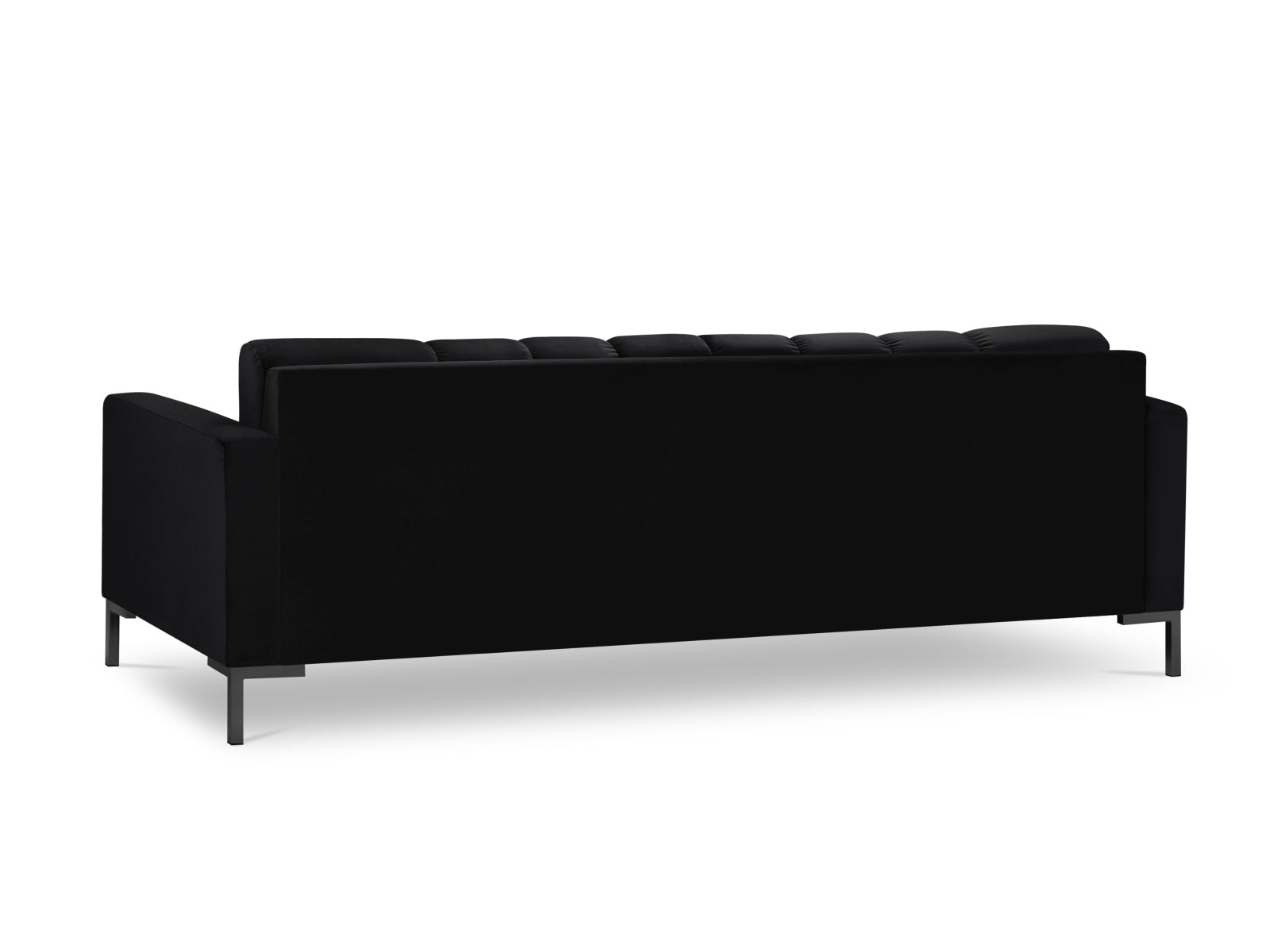 Sofa Samt Schwarz Mamaia — Detailansicht