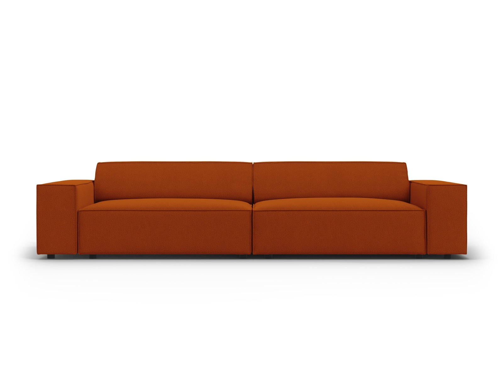 Jodie Modular Sofa, 4 Seats, 244x99 cm — Terracotta