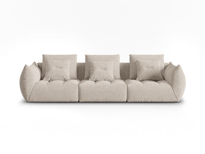 Sofa Strukturstoff Dunkelbeige Bloom — Dark Beige