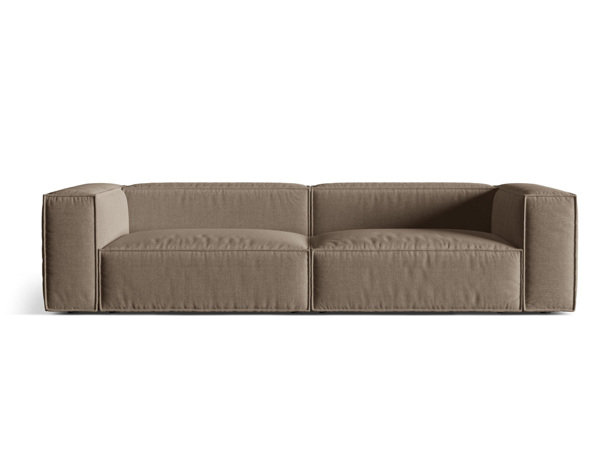 Nuria Sofa, 5 Seats, 290x110 cm — Cappuccino