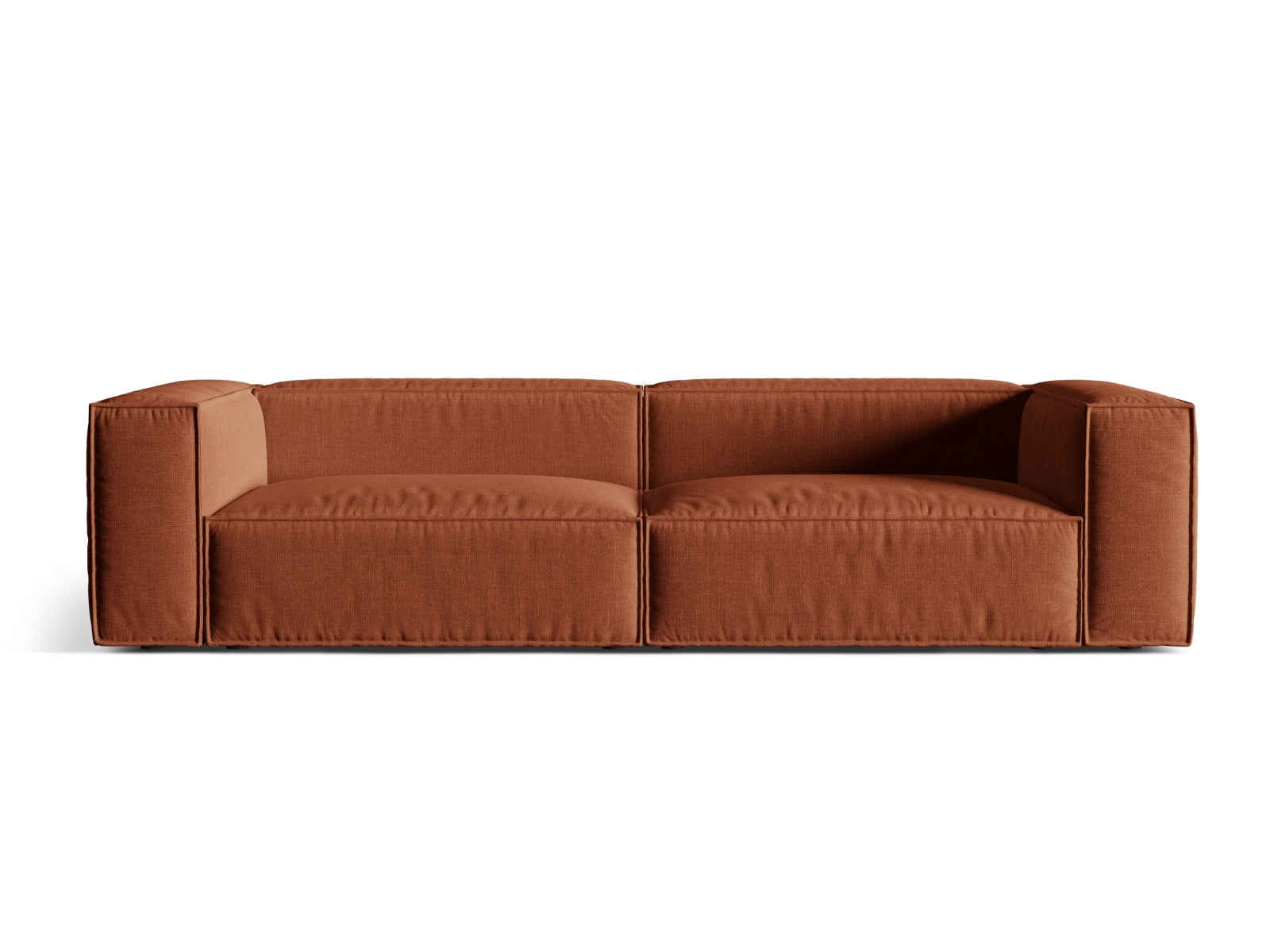 Nuria Sofa, 5 Seats, 290x110 cm — Brick