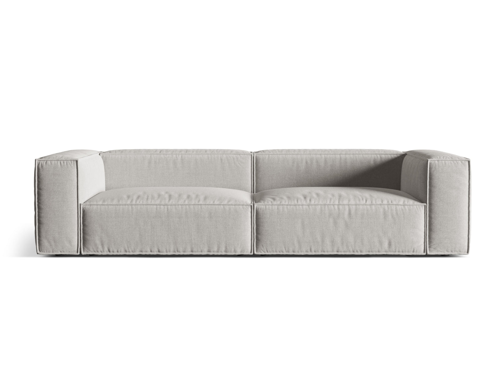 Nuria Sofa, 5 Seats, 290x110 cm — Light Grey
