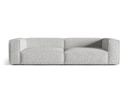 Sofa Bouclé Anthrazit Nuria — Silver