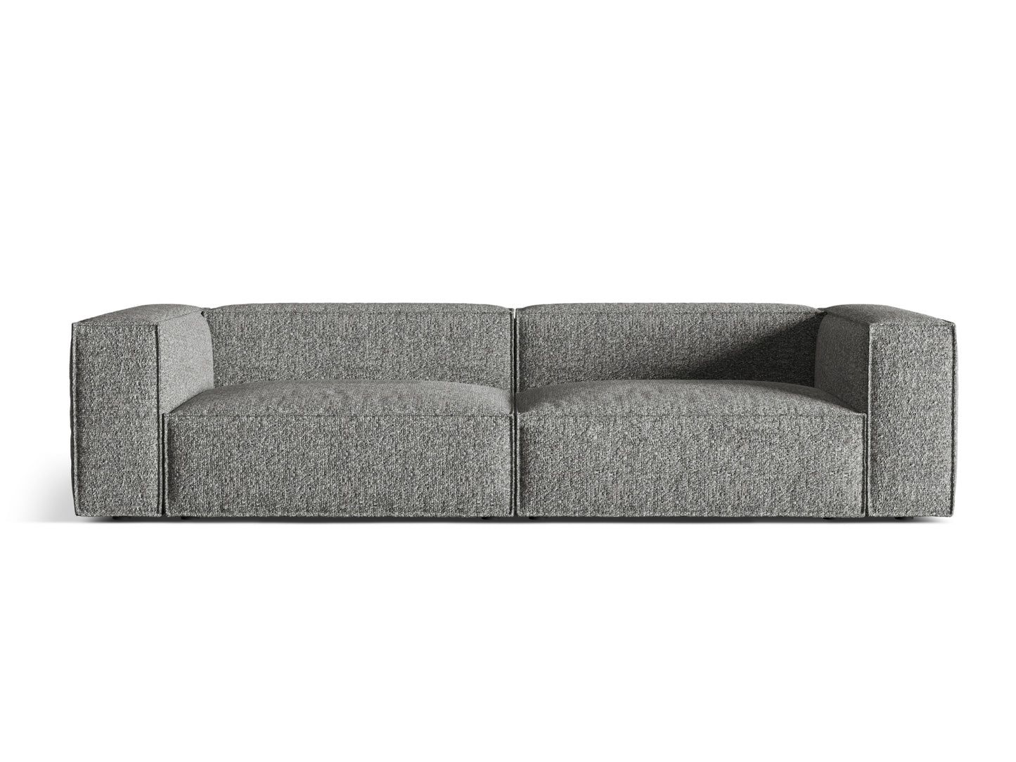 Sofa Bouclé Anthrazit Nuria — Graphite