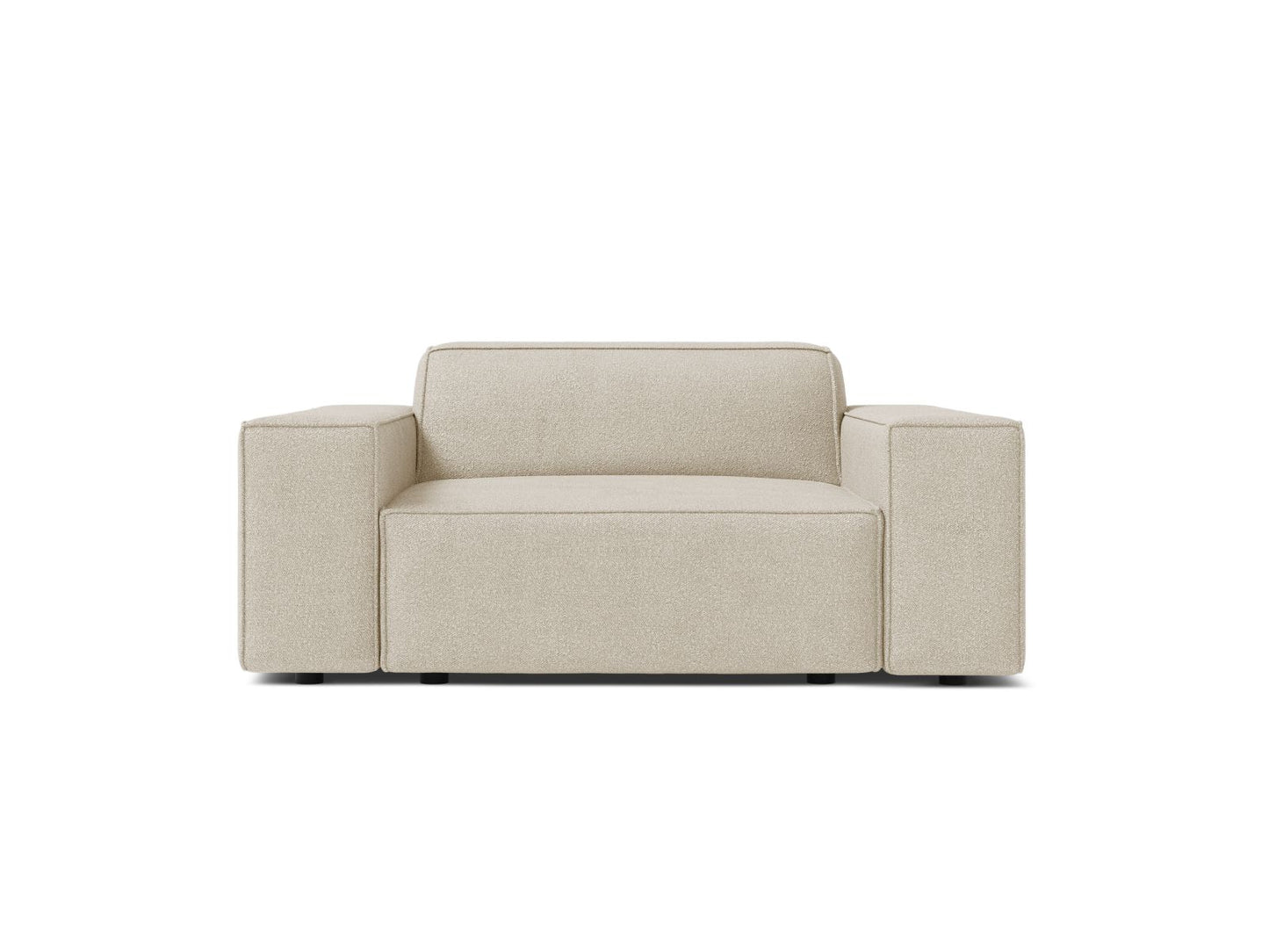 Sessel Bouclé Beige Jodie — Beige