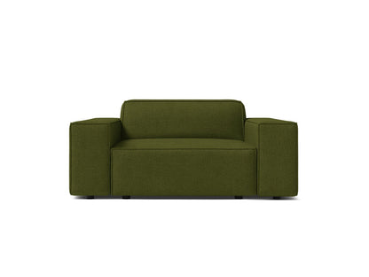 Sessel Bouclé Beige Jodie — Dark Olive Green