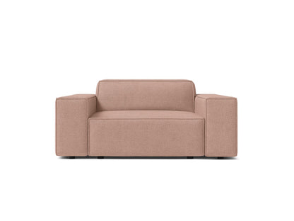 Sessel Bouclé Beige Jodie — Powder Pink