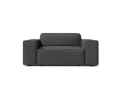 Sessel Bouclé Beige Jodie — Dark Grey