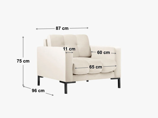 Mamaia Armchair, 87x96 cm